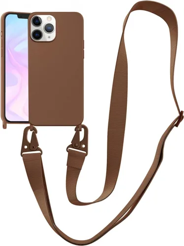 Vista 33 de Funda compatible con iPhone 8 Plus, iPhone 7 Plus/6 Plus/6S Plus con cordón, funda cruzada para iPhone con correa ajustable de silicona para iPhone