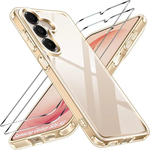 Vista 39 de ivoler Estuche 3 en 1 para iPhone 17 de 6.3" 2025 con 2 protectores de pantalla de vidrio templado [Protección de grado militar], parte trasera