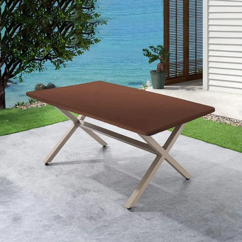 Vista 14 de Mantel impermeable con borde elástico, mantel lavable para exteriores, patio, cocina y comedor, 23 pulgadas, redondo, ajuste apretado, color negro