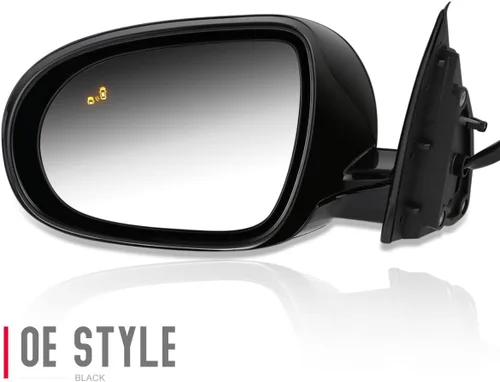 Vista 3 de DNA Motoring OEM-MR-KI1320208 Espejo retrovisor plegable con calefacción eléctrica del lado izquierdo con señal de giro compatible con Sorento