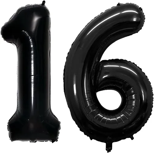 Vista 274 de Goer, conjunto de globos de papel aluminio para decoraciones de cumpleaños, globos de las letras de feliz cumpleaños y de números Oro