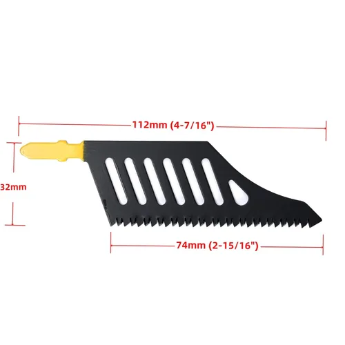 Vista 3 de Hojas de sierra caladora de vástago en T de 5 piezas compatibles con BoschT142HB compatibles con Dewalt (11 TPI)