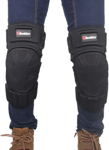 Vista 5 de herobiker Moto rodilleras negro motocicleta rodilleras de protección Motocicleta Motocross Bicicleta Pads Rodilla Pads Protector guardias