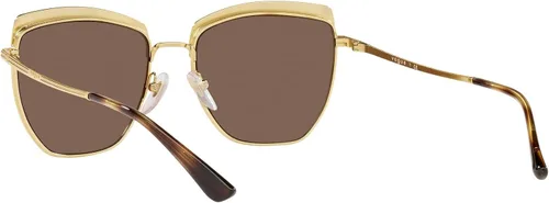 Vista 6 de Vogue Eyewear Woman Sunglasses Top BordeauxRose Gold Frame, Pink Gradient Brown Lenses, 54MM