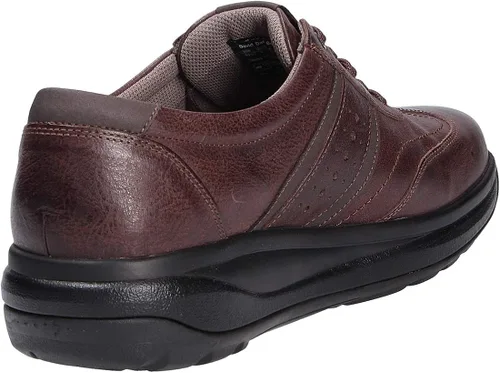 Vista 4 de JOYA David Mens Dark Brown Leather Casual
