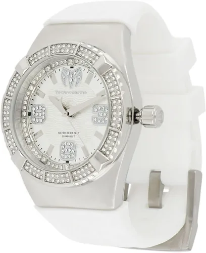 Vista 2 de TechnoMarine Cruise Glitz TM-121092 Reloj de cuarzo para hombre, Blanco, Reloj de cuarzo