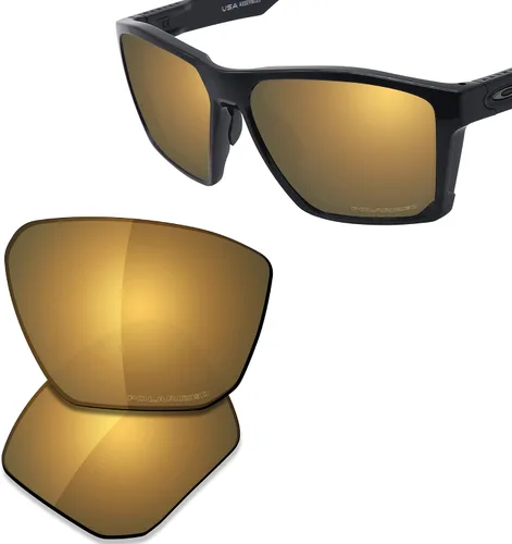 Vista 2 de SAUCER Lentes de repuesto prémium y almohadilla de nariz para gafas de sol Oakley Targetline OO9397