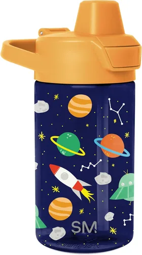 Vista 13 de Simple Modern Marvel Spiderman - Botella de agua Summit de plástico Tritan para niños, taza sin BPA de 12 onzas con tapa cubierta con popote a