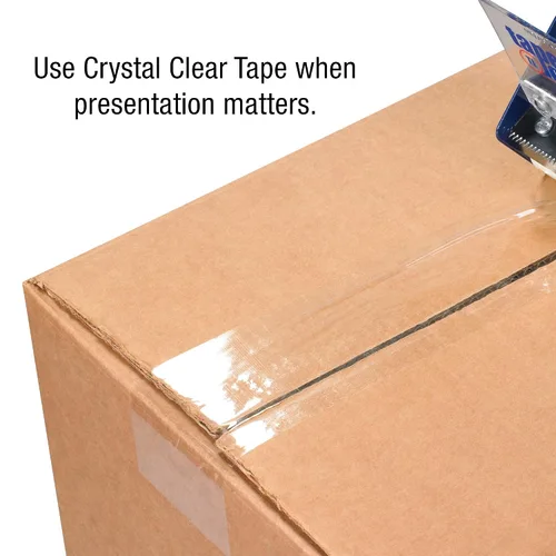Vista 4 de Aviditi Tape Logic - Cinta de embalaje transparente de 2 pulgadas x 55 yardas, 2.6 mil, resistente, paquete de 12, perfecta para embalaje, envío