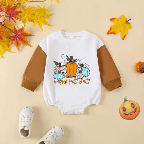 Vista 72 de Kuriozud Mameluco de burbujas para bebé recién nacido, manga larga, suéter de gran tamaño, ropa de otoño e invierno