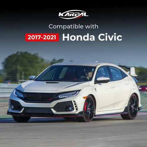 Vista 2 de KARPAL Rejilla de parachoques inferior para Honda Civic 71102TGGA50 HO1036129 2017-2021