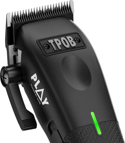 Vista 3 de TPOB Play Barber - Cortapelos para hombre 7500 RPM con empuñaduras de goma (negro, paquete de 4)