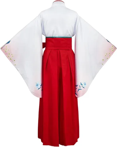 Vista 2 de BoerMee Disfraz de anime Yuriko Nishinotoin Kimono Kakegurui para mujer