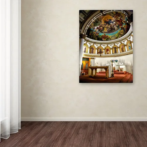 Vista 3 de Trademark Fine Art Cateyes - Lienzo decorativo para pared de St. Leonard's 2, 16 x 24 pulgadas
