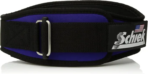 Vista 12 de Schiek Sports 2004 Cinturón de elevación - Cinturón de levantamiento de pesas para mujeres y hombres - Cinturón de peso de nylon de neopreno Púrpura