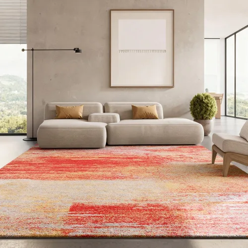 Vista 49 de SAFAVIEH Colección Adirondack Alfombra de Pasillo - 2'1" x 6', Marfil y Salvia, Diseño Abstracto Moderno, No Desprende Pelusa y Fácil Cuidado, Ideal