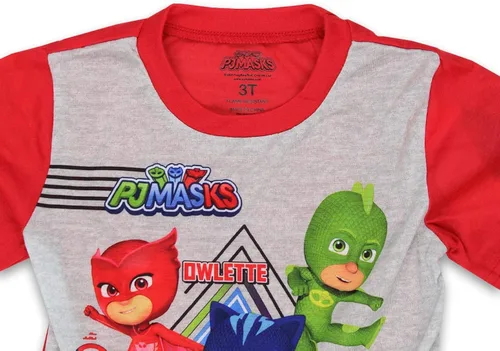 Vista 5 de PJ Masks - Conjunto de 2 pantalones de manga corta para niños