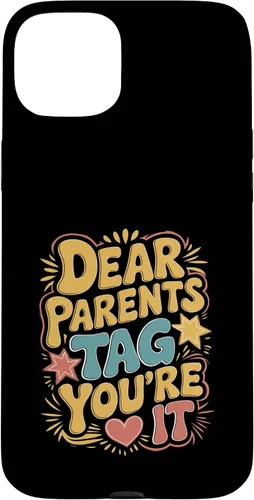 Vista 9 de Dear Parents Tag You’re It Leopard Print Case for iPhone XR