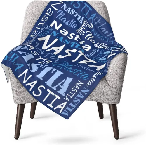 Vista 6 de Mantas de bebé personalizadas para niño y niña, manta de bebé personalizada con nombre para niños y adultos, mantas suaves personalizadas