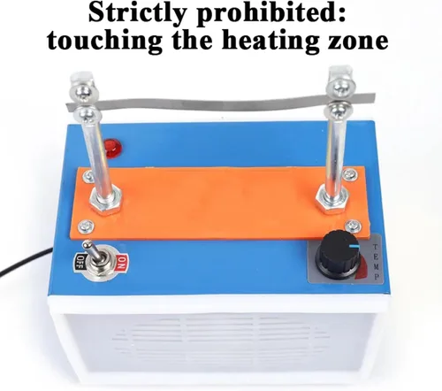 Vista 6 de Cortador de cuerda eléctrico con temperatura ajustable para el corte de escritorio de cinta y espuma