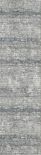 Vista 3 de Abani Rugs - Alfombra rectangular moderna con estampado de píxeles envejecidos de 2 pies 2 pulgadas x 8 pies, colección Vista, alfombra decorativa
