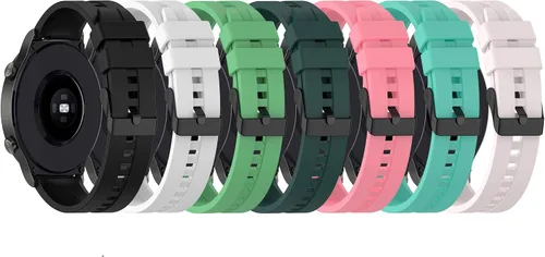 Vista 10 de FitTurn Correa compatible con Wahoo ELEMNT Rival Correas de repuesto de silicona para reloj inteligente Wahoo ELEMNT Rival Running/Multisport