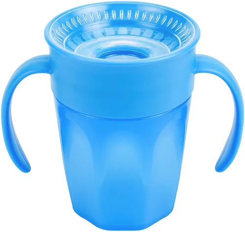 Vista 2 de Dr. Brown's Cucharas de alimentación para niños pequeños, paquete de 6, cuenco de succión antideslizante, paquete de 2 y Milestones™ Cheers360™ Taza