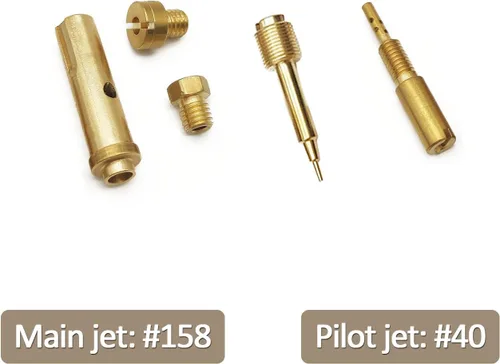 Vista 3 de Juego de 2 unidades para Yamaha V Star 250 650/Virago 125 250/Route 66 XV125 XV250 XVS650 Kit de reparación de carburador Flotador