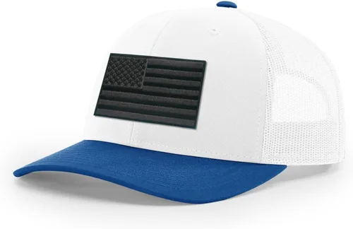 Vista 188 de Joe's USA Richardson 112 - Gorras de camionero con parche gráfico personalizado - Gorras estructuradas de cinco y seis paneles Richardson Premium