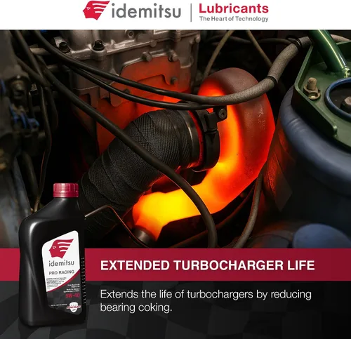 Vista 4 de Idemitsu Aceite de motor sintético Pro Racing 5w40 - 1QT