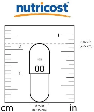 Vista 4 de Nutricost Cápsulas de Chlorella (2 Botellas) 500 mg, 240 Cápsulas por Botella