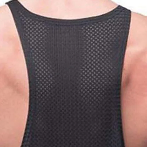Vista 4 de kpoplk Camisetas sin mangas para hombre de secado rápido, para entrenamiento, gimnasio, muscular, fitness, culturismo, sin mangas, camiseta