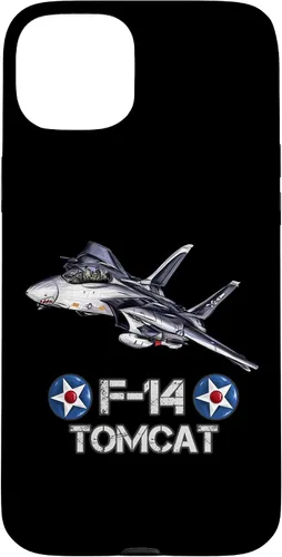 Vista 9 de Vintage F-14 Tomcat Fighter Jet Aviación Militar Estuche de Regalo para iPhone 17