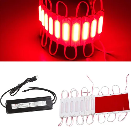 Vista 10 de La serie COB de la luz LED de la ventana delantera de la tienda más brillante con la fuente de alimentación UL más brillante que 5050 5630 5730 2835