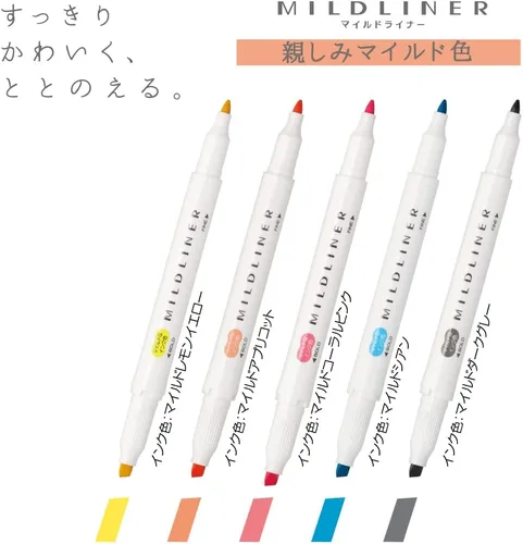 Vista 6 de ZEBRA WKT7-N-5C-N Highlighter, Mild Friendly Color, N5