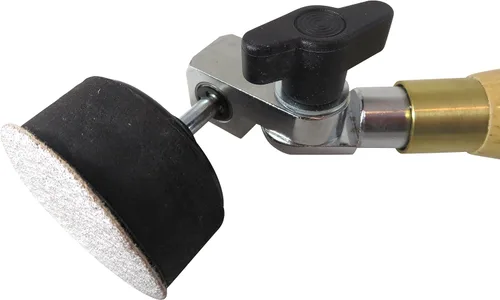 Vista 3 de Taytools 204052 Lijadora de tazón y husillo de 2 pulgadas con almohadilla de gancho y bucle y 10 discos surtidos