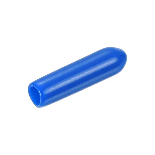 Vista 37 de uxcell 80 tapas de goma de 0.551 in de vinilo de identificación redonda tapa tapa de rosca de tornillo protectores negro