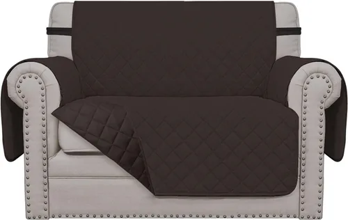 Vista 317 de Easy-Going - Funda reversible para sofá, resistente al agua, con varillas de espuma y correas elásticas, protector de muebles para mascotas y perros