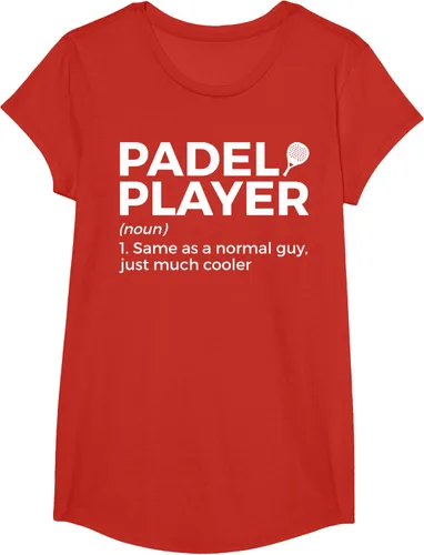 Vista 57 de Camiseta de Padel Player Definition Padel Tenis, Negro