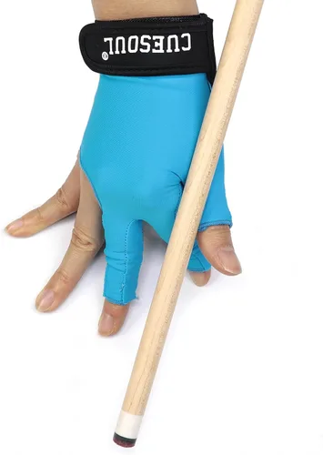 Vista 9 de CUESOUL Guantes profesionales de billar izquierdo y derecho