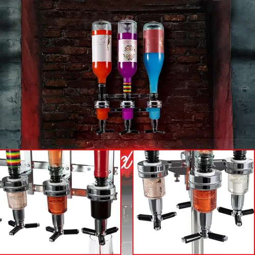Vista 4 de Dispensador de boquilla de repuesto de 1.5 onzas para estantes de vino, dispensador de cócteles, dispensador de licor, dispensador de alcohol