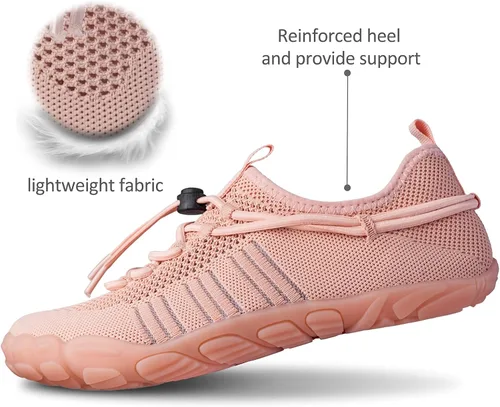 Vista 4 de SEEKWAY - Zapatos de agua unisex, de secado rápido, tipo calcetín y con sensación de pie descalzo para adultos, para playa, natación, río, piscina