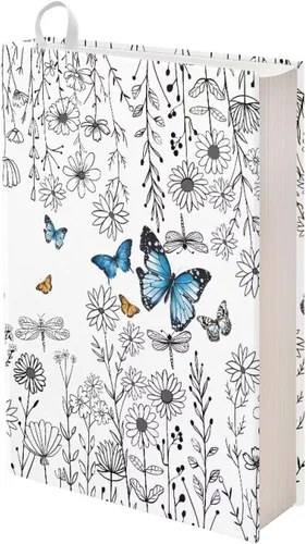 Vista 38 de DISNIMO Beach Sunrise - Funda elástica para libros de texto de tapa dura, lavable, reutilizable, protector de libros para adultos, mujeres, hombres
