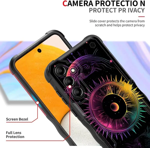 Vista 622 de Funda para Galaxy A14 5G, [Doble Capa][Protección contra Caídas de Grado Militar de 10 Pies] [Antideslizante] Funda Resistente a Prueba de Golpes