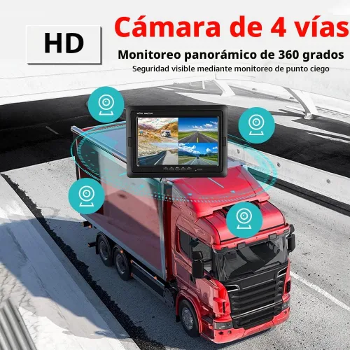 Vista 3 de Hikity 7" monitor de cámara de reserva del vehículo sólo pantalla