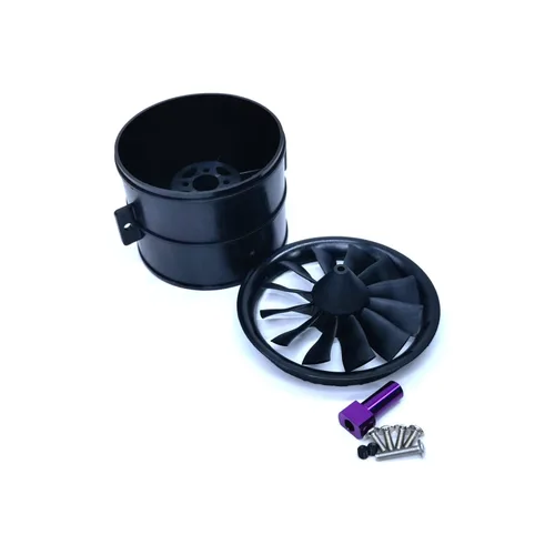Vista 10 de Motor sin escobillas 4S 3400KV 16.8V para EDF 2.756 in 12 aspas ventilador eléctrico conducido, motor de alta velocidad 57120RPM, Hobby Jet Engine