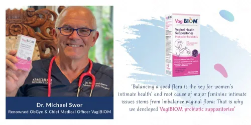 Vista 7 de Supositorio probiótico biom: pH vaginal natural y régimen de control de olores; equilibra y nutre el microbioma vaginal; sin parabenos (30)
