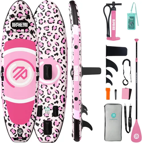 Vista 16 de Niphean 10' Inflatable Paddle Board, Ultra-Light SUP for Beginners