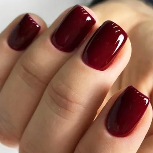 Vista 18 de GLAMERMAID - Uñas postizas cortas a presión con perlas blancas, uñas Perla Angélica