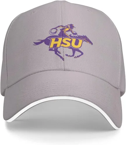 Vista 2 de Hardin-Simmons University Logo Sandwich Gorra Unisex Clásico Gorra de béisbol unisex ajustable Casquette Dad Hat